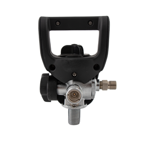 Válvula integrada LOVTEC, cilindro médico de oxígeno y gas, válvula integrada con puerto de llenado CGA540 con mini salida - Product Image 4