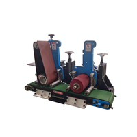 Machine d'ébavurage polonaise de ponçage de tôle d'acier inoxydable de ceinture large avec complètement automatique