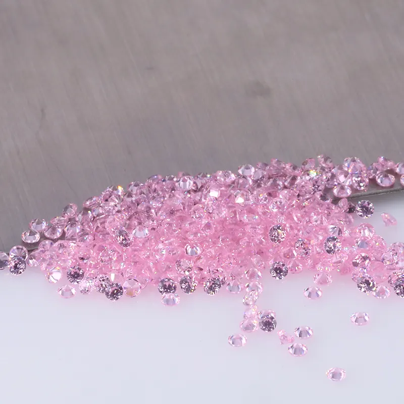 Kleine maat 0.8-3mm 1000 stks/zakken losse zirconia diamant edelstenen voor sieraden
