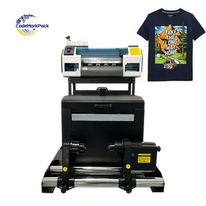 A3 DTF-Drucker 30 cm Direkttransferfolie DTF-Drucker mit Trockner für T-Shirt