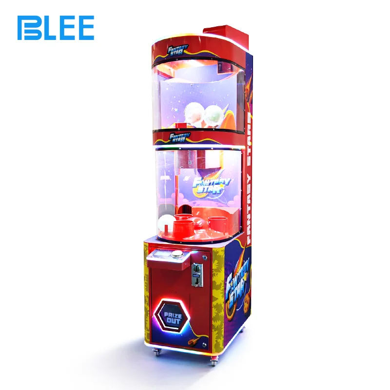 BLEE Wholesale The Ball Fell 1.8m From The Sky Colorful Interactive Gacha Gift Game Machine Coin Operated For Shopping Mall