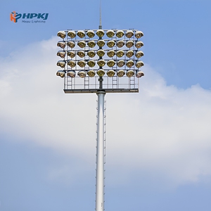 เสาไฟ LED กำลังสูง 1200W/2400W สำหรับสนามกีฬาและถนนกลางแจ้ง มาตรฐาน IP66 ตัวโคมอลูมิเนียม รับประกัน 5 ปี พร้อมลำแสงส่องสว่าง - Product Image 1