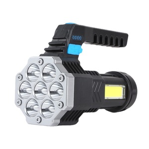 Yiwu Tantu Outdoor Supplies Co., Ltd Handheld <b>Led</b> <b>Flashlight</b> 7 Core Cob Side Light Usb Charging With Power Display For Camping - Product Image 4