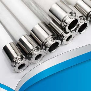 Manguera de Silicona Transparente de Grado Alimenticio, Tubo de Silicona Reforzado con Trenzado de 4-8 mm para Vacío y Leche - Product Image 2