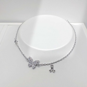 wholesale plata 925 sterling silver zircon tennis bracelet fashion jewelry women dainty korean Elegant butterfly <b>charm</b> bracelets - Product Image 4