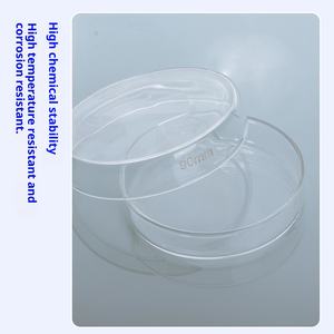 Placa De <span class=keywords><strong>Petri</strong></span> De Vidro Placa De <span class=keywords><strong>Petri</strong></span> Bacteriana De Célula Espessada Resistente A Alta Temperatura Utensílios De Laboratório Experimento Biológico - Product Image 3