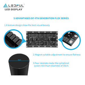 Dış Mekan İç Mekan IP65 Özel Tasarım Yaratıcı <span class=keywords><strong>LED</strong></span> Video Duvar Esnek <span class=keywords><strong>LED</strong></span> <span class=keywords><strong>Panel</strong></span> Ultra HD P0.9 0.93mm Sürükleyici <span class=keywords><strong>LED</strong></span> Ekran - Product Image 3
