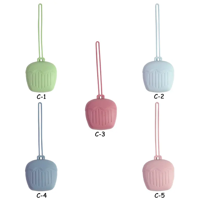 ES-Pro Love's Tolerance Fournitures pour bébé Transport pratique Conception simple Produits pour bébés en silicone Sac de rangement pour sucette écologique