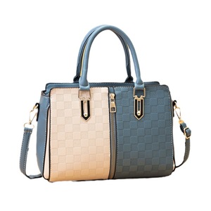 Nuevo Bolso de Mano para Mujer a la Moda con Combinación de Colores, Estilo Europeo y Estadounidense, Gran Capacidad, Bolso Bandolera de un Solo Hombro - Product Image 1