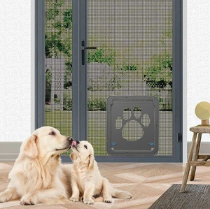 Оптовая продажа, новые пластиковые квадратные окна для домашних животных, простота установки для кошек и собак, бесплатный вход и выход - Product Image 2