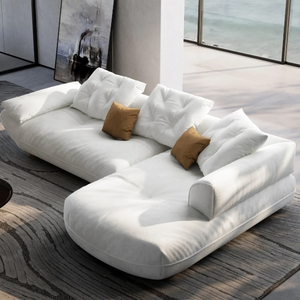 नॉर्डिक baxter नीचे पंख सोफे चमड़े मिलानो सोफा सेट इतालवी डिजाइनर मिलानो सोफे - Product Image 5