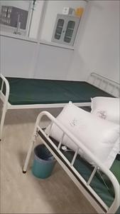 Прямая Продажа с фабрики, современная простая железная дешевая однотонная металлическая мебельная кровать для больниц и клиник - Product Image 5