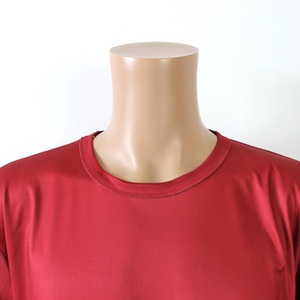 Wholesale Custom Sublimation Printing Cheap Promotional T-shirt Fast Dry 100% Microfiber Polyester Gym t Shirt