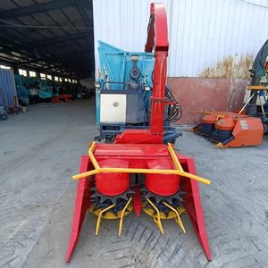Moissonneuse-broyeuse de fourrage automatique hydraulique à 2 rangs MOUNTREK pour maïs/blé, montée sur tracteur, entraînement par engrenages, 900-1400 mm - Product Image 4