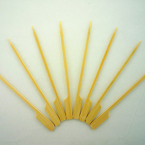 Brochetas de bambú con mango para Oden, hawtorn confitado, carne asada, frutas y verduras, con 2 años de duración. - Product Image 2