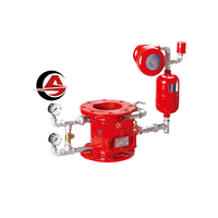 ANGGUANG Vanne de retenue automatique 6 pouces pour alarme incendie (humide/sèche/à déversement) 1,2 MPa pour accessoire d'équipement de lutte contre l'incendie par sprinkler
