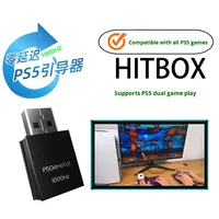 Activateur de jeu double joueur sans latence Plug and Play pour PS5 avec prise en charge USB Noir