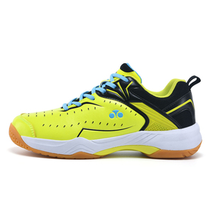 Vente en gros de chaussures de padel SEVEN Classic, dessus en cuir, doublure en mesh, semelle en caoutchouc SE-841 pour l'été et l'hiver, chaussures de badminton pour hommes - Product Image 4