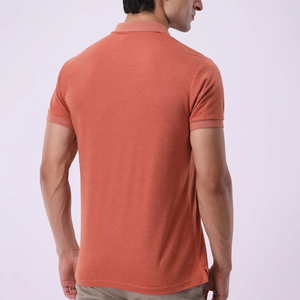 Chemises polo pour hommes, vêtements décontractés, produit très vendu, nouveau design, logo personnalisé, couleur unie, respirantes, pour hommes - Product Image 2