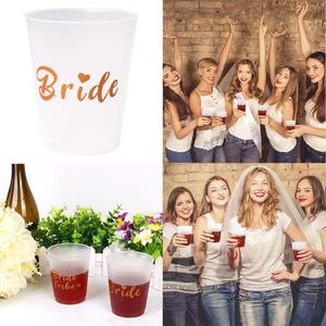 Bruid Stam Cups Bruid Bridal Shower Wedding Engagement Party Te Zijn Hen Night Bachelorette Party Decor Bruids Douche - Product Image 4