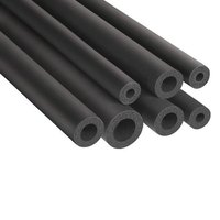 Tuyau d'isolation en mousse de caoutchouc EPDM à cellules fermées flexible Tube creux Tube éponge rond Tube élastique en mousse souple