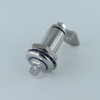 Serrure hygiénique à quart de tour IP69K EMKA pour armoire Rittal et panneaux sanitaires