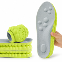 Nouvelle Arrivée 2026 Semelles Sportives Confortables en PU Épais, Mousse à Mémoire de Forme Haute Résilience, Coussin Respirant pour Hommes et Femmes, Utilisation 4 Saisons