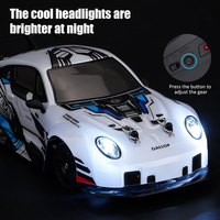 Jouets pour enfants en gros, supercar miniature, modèle de voiture télécommandée, voitures de drift à l'échelle 1/26, jouets de course RC avec lumière LED