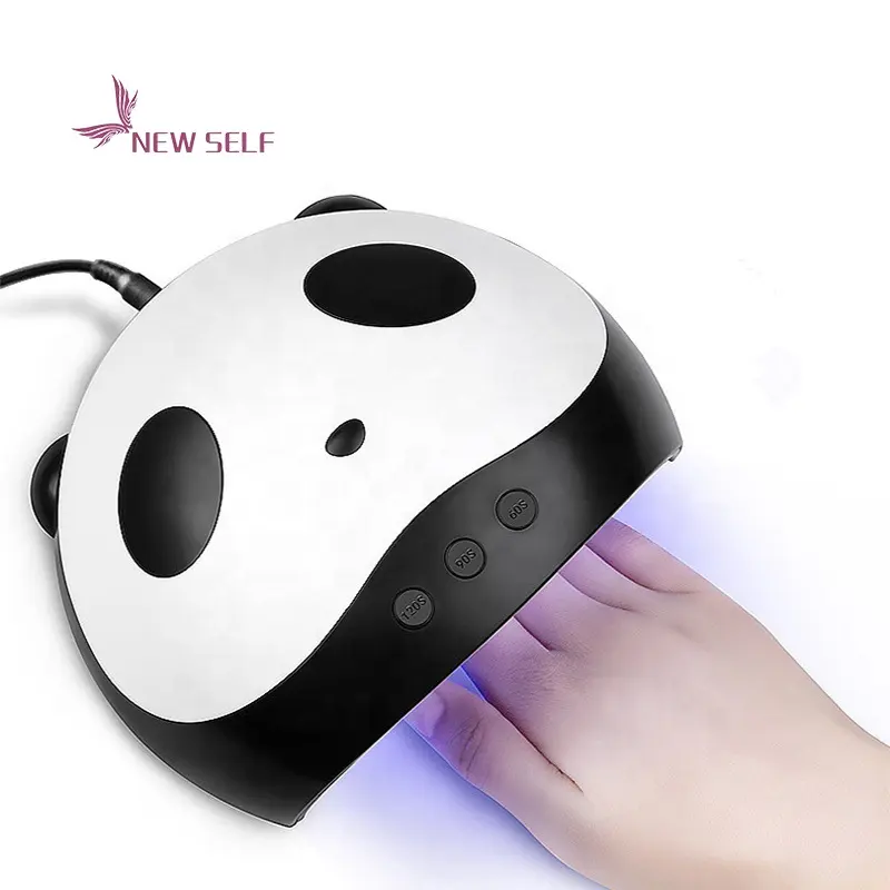 2021 новый дизайн Panda УФ светодиодная лампа для сушки ногтей УФ Экспресс-сушки гель акрил леча свет 3 в 1 Led/УФ-лампы для ногтей 36 Вт 24 Вт