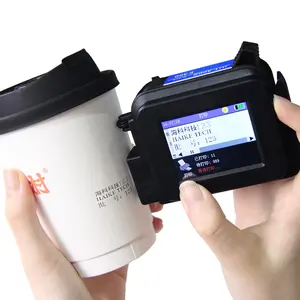 Grosir 12.7mm portabel mini inkjet printer handheld batch mesin coding untuk botol dapat pencetakan