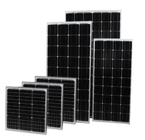 Panneau solaire rigide mono poly haute performance 18V 24V 36V 48V 100 watts 250 watts 300 watts 300W - Product Image 1