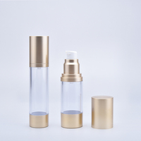 Emballage cosmétique personnalisé pour soins de la peau, lotion, sérum, flacon pompe sans air 15ml 30ml, flacon mat, conteneur crème PP