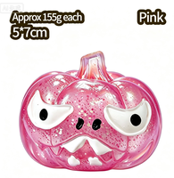 Jouets anti-stress Squishies Citrouille d'Halloween à paillettes, à remontée lente, en TPR, cadeau, unisexe, direct usine