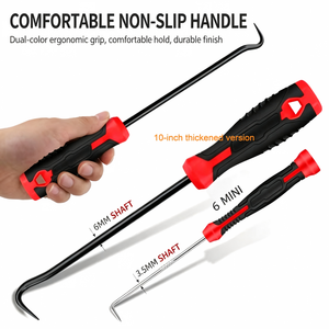 Oil Seal Removal Tool Kit Stainless Steel Hook Puller Screwdriver Set 4-Piece LED Lighting Soft Case for <b>Car</b> O Ring Auto <b>Repair</b> - Product Image 3
