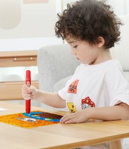 Ensemble de 36 crayons de couleur non toxiques, lavables, pastels à l'huile crémeux pour enfants et artistes, pastels vibrants et lisses pour le dessin et la peinture - Product Image 5