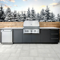 Meuble de cuisine extérieur étanche sur mesure – Armoires de cuisine complètes pour extérieur