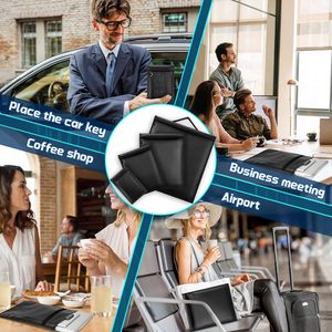 Hot Bán Nâng Cấp Phiên Bản Chống Cháy Faraday Túi Vải Không Thấm Nước Chặn Tín Hiệu An Toàn Tái Sử Dụng Faraday Túi - Product Image 5