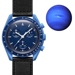 Relojes de Pulsera de Cuarzo de Moda con Cronógrafo Resistente al Agua Calidad 3A Diseño Planeta para Hombre - Product Image 3