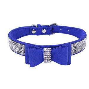 Lujoso <span class=keywords><strong>Collar</strong></span> para mascotas estilo princesa para banquetes y reuniones <span class=keywords><strong>Collar</strong></span> ajustable para mascotas con diamantes <span class=keywords><strong>de</strong></span> imitación brillantes <span class=keywords><strong>de</strong></span> alta calidad - Product Image 6
