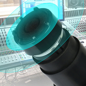 Micrófono inalámbrico universal UHF KTV para teléfono inteligente, computadora, podcasting, <span class=keywords><strong>Vlogging</strong></span>, Youtube, entrevista - Product Image 3