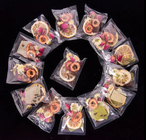 Foglia di loto di limone biologico rosa bellezza dell'utero Detox tè alla rinfusa bustine scatola di imballaggio formato tazza spezie dimagranti sane insaccate - Product Image 4