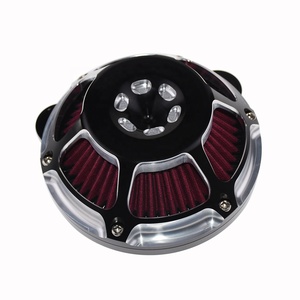 Filtre à air moto aluminium chromé pour <span class=keywords><strong>HD</strong></span> Road King 00-17 <span class=keywords><strong>Sportster</strong></span> <span class=keywords><strong>883</strong></span> 1200 XL Softail 2016 2017 - Product Image 4