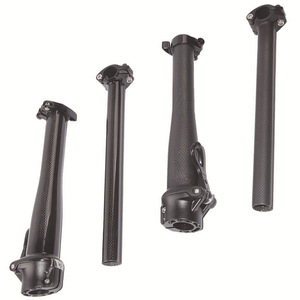 Bicicleta <span class=keywords><strong>Plegable</strong></span> de Fibra de <span class=keywords><strong>Carbono</strong></span>, Bicicleta de Ruedas Pequeñas, Tubo de Dirección Telescópico, Patrón 3K, Brillante/Mate, 580g - Product Image 1