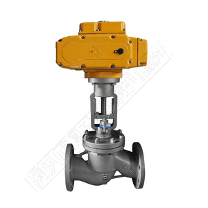 วาล์วบอลแบบมีหน้าแปลนไฟฟ้ามอเตอร์ COVNA ขนาด 2 นิ้ว PN16 ทำจากเหล็กหล่อ พร้อมตัวกระตุ้นไฟฟ้าแบบหมุนหลายรอบ - Product Image 2