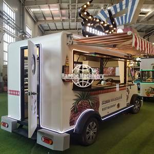 Cuisine de rue entièrement équipée pour la restauration rapide, camion de nourriture mobile pour glaces, café, hot-dogs avec accessoires de cuisine complets - Product Image 2