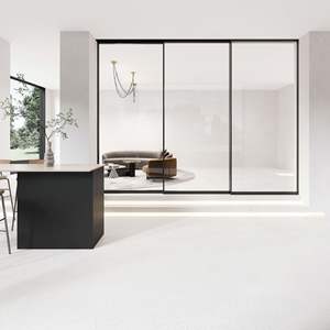 <span class=keywords><strong>Porte</strong></span> <span class=keywords><strong>coulissante</strong></span> à trois points de fixation, design postmoderne, cuisine, salon, alliage d'aluminium, <span class=keywords><strong>porte</strong></span> extrêmement étroite - Product Image 5