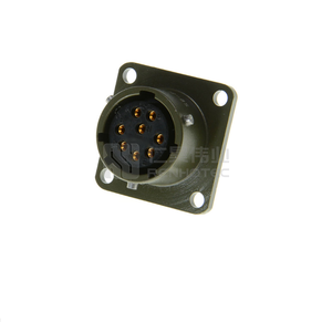 Conector hembra recto industrial de la serie I de 8 pines, conector hembra de la serie I, 1, 2, 2, 2, 2, 1, 2, 2 - Product Image 4