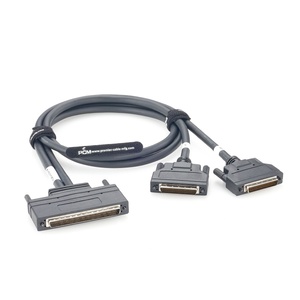 Câble de raccordement HPDB100 100 broches vers 2x HPDB50 SCSI avec verrouillage à vis pour test d'automatisation et pilote de moteur, compatible Advantech PCL-10250 - Product Image 6