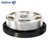 Moteur à engrenages CC miniature SigGear Design 105 mm 24 V 48 V pour dispositifs portables, actionneur à entraînement cycloïdal, réducteur de vitesse