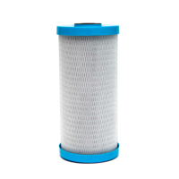 Vente directe usine – Cartouche filtrante à charbon actif en coque de noix de coco frittée certifiée NSF53 pour l'élimination du plomb et des cystes